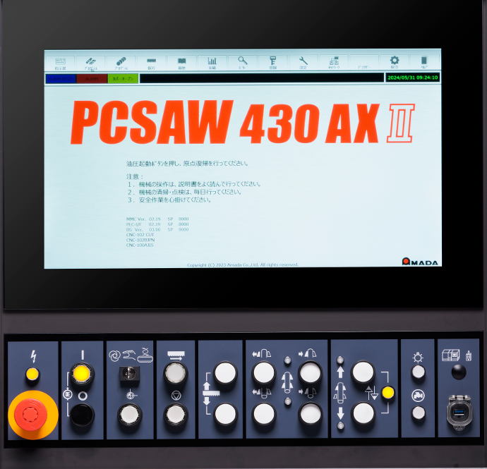 PCSAW-430AXⅡ - アマダマシナリー